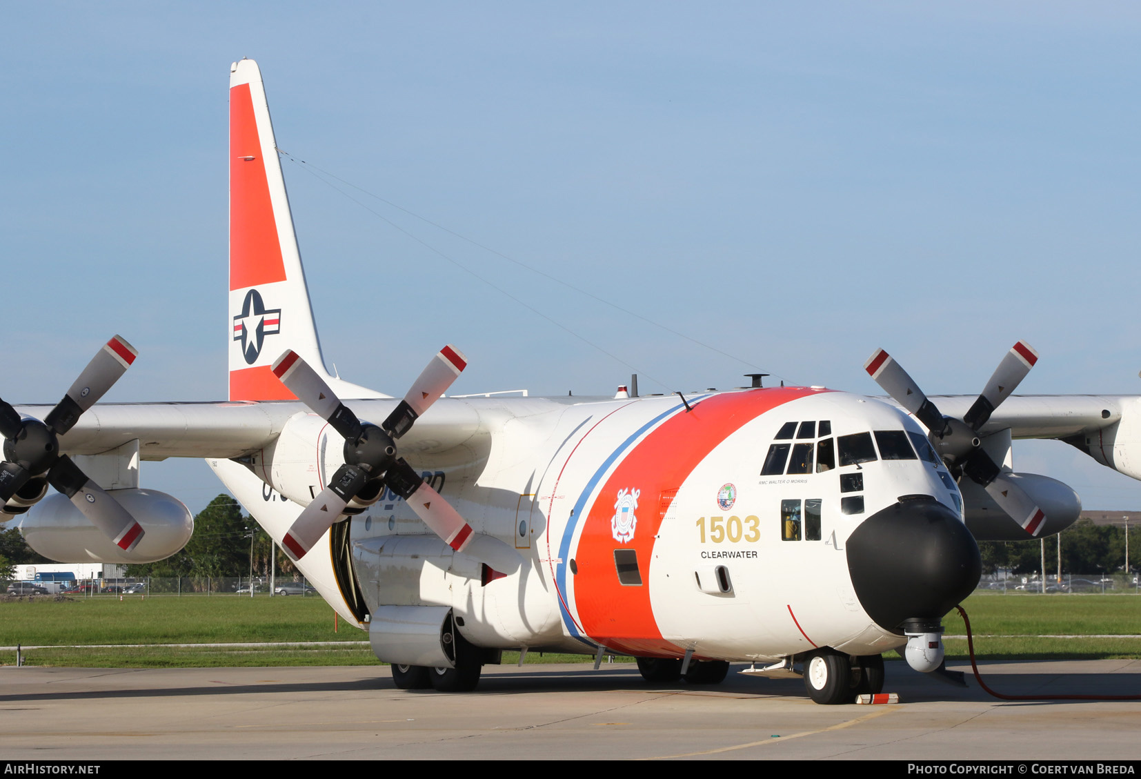 Aircraft Photo of 1503 | Lockheed HC-130H Hercules (L-382) | USA - Coast Guard | AirHistory.net #204768