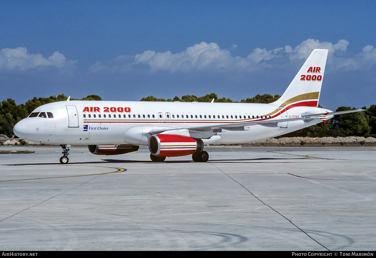 Aircraft Photo of G-OOAB | Airbus A320-231 | Air 2000 | AirHistory.net #204781