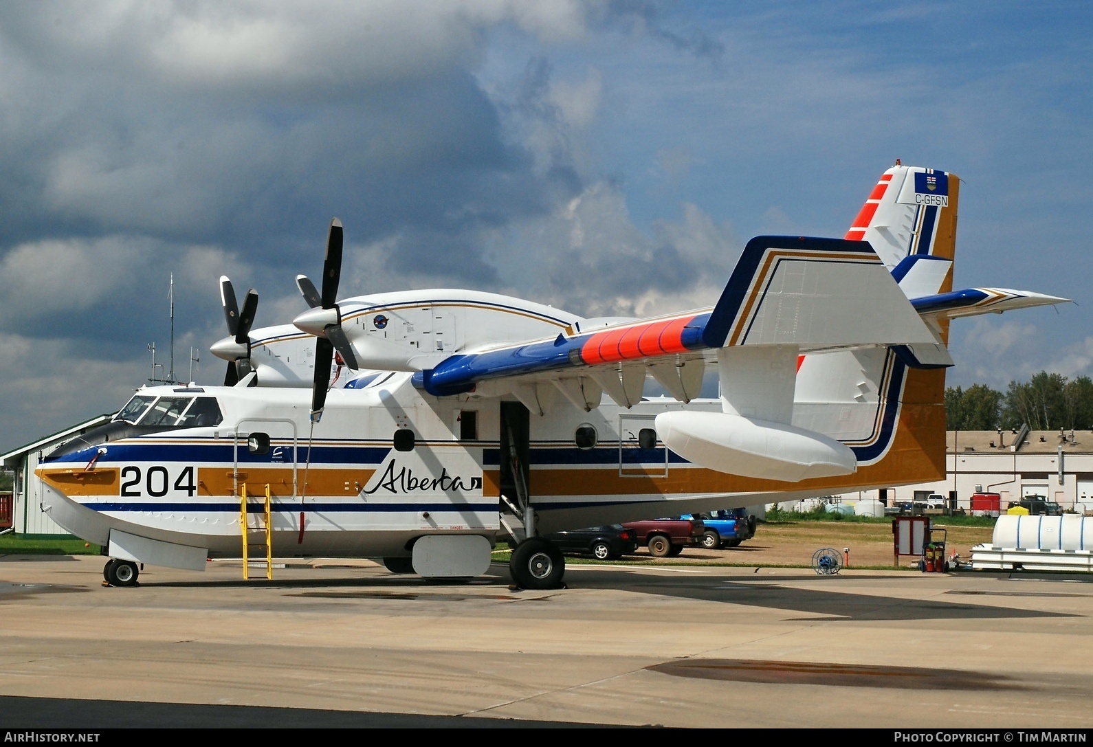 Aircraft Photo of C-GFSN | Canadair CL-215T (CL-215-6B11) | Alberta Government | AirHistory.net #204784