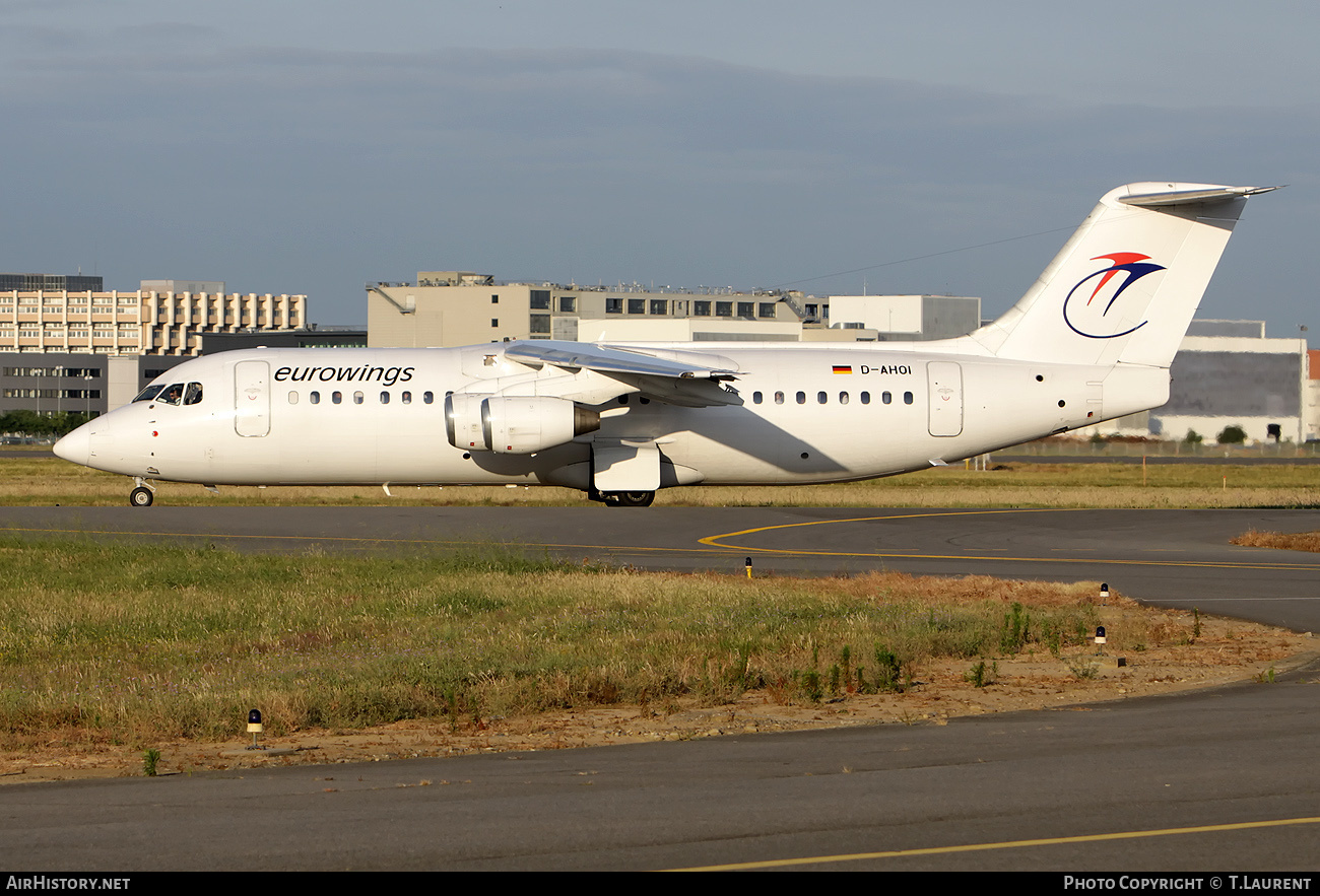 Aircraft Photo of D-AHOI | British Aerospace BAe-146-300 | Eurowings | AirHistory.net #204787