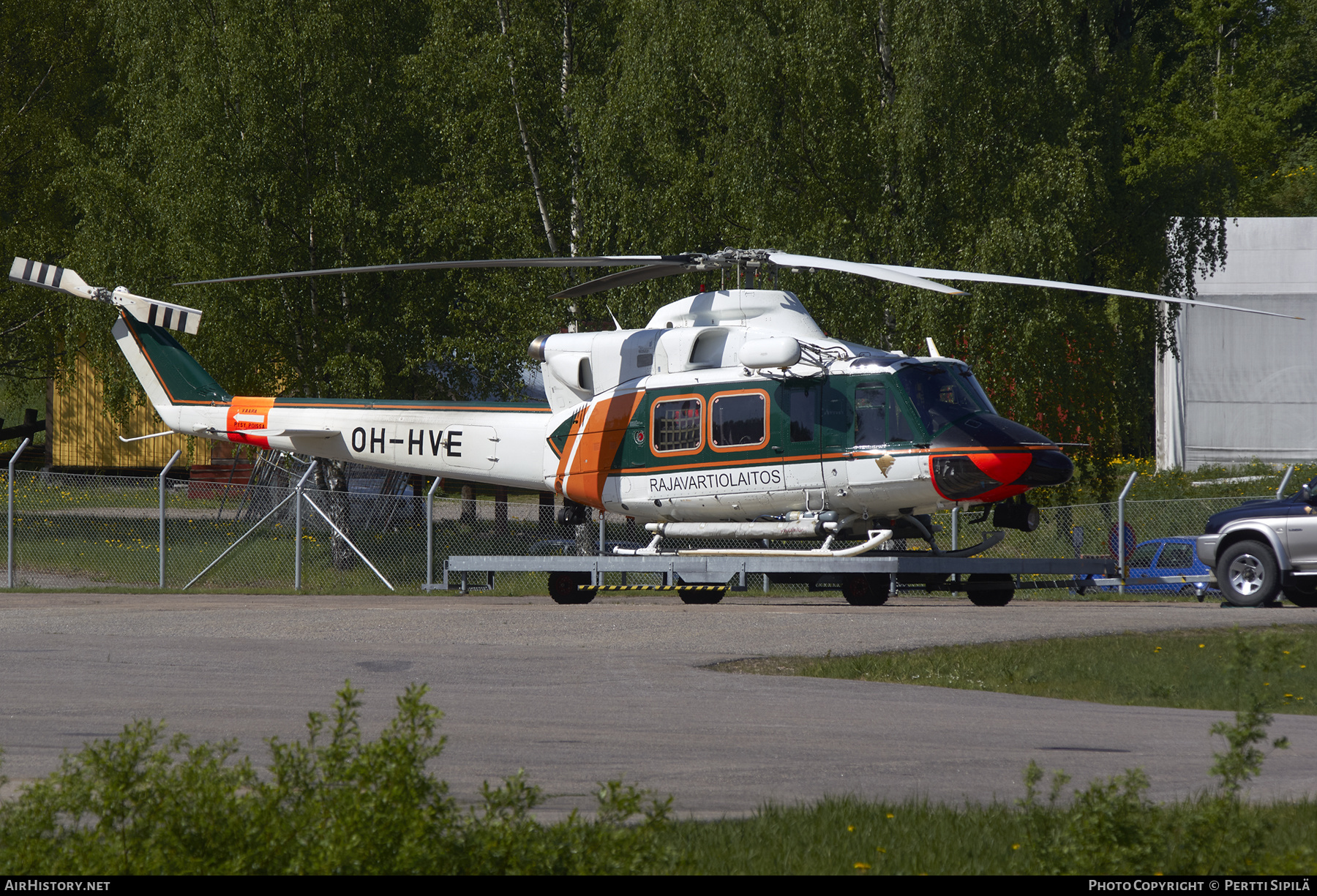 Aircraft Photo of OH-HVE | Agusta AB-412SP | Rajavartiolaitos - Finnish Border Guard | AirHistory.net #204795