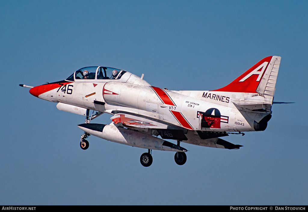 Aircraft Photo of 158143 | Douglas TA-4J Skyhawk | USA - Marines | AirHistory.net #204804