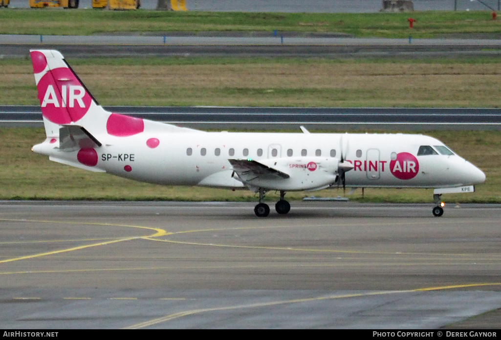 Aircraft Photo of SP-KPE | Saab 340A | Sprint Air | AirHistory.net #204814