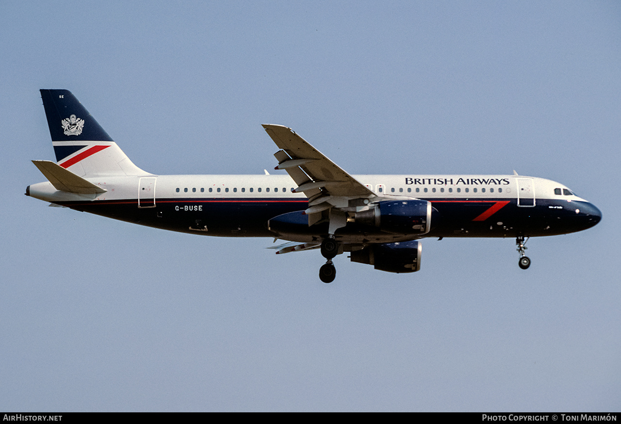 Aircraft Photo of G-BUSE | Airbus A320-111 | British Airways | AirHistory.net #204823