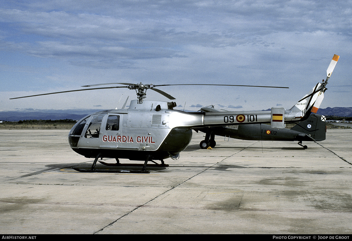 Aircraft Photo of HU15-01 | MBB BO-105CB | Spain - Guardia Civil | AirHistory.net #204824