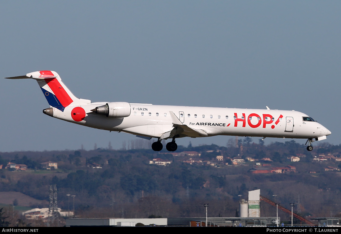 Aircraft Photo of F-GRZN | Bombardier CRJ-700 (CL-600-2C10) | Hop! | AirHistory.net #204849