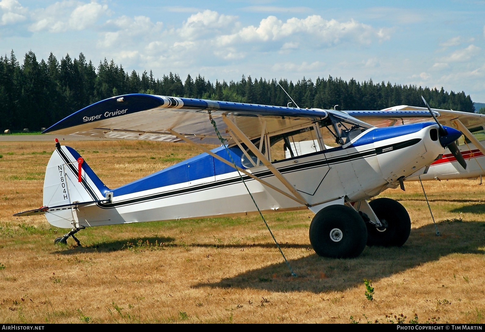 Aircraft Photo of N7804H | Piper PA-12 Super Cruiser | AirHistory.net #204865