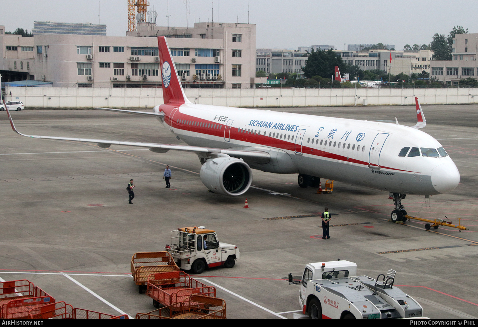 Aircraft Photo of B-8958 | Airbus A321-271N | Sichuan Airlines | AirHistory.net #204868