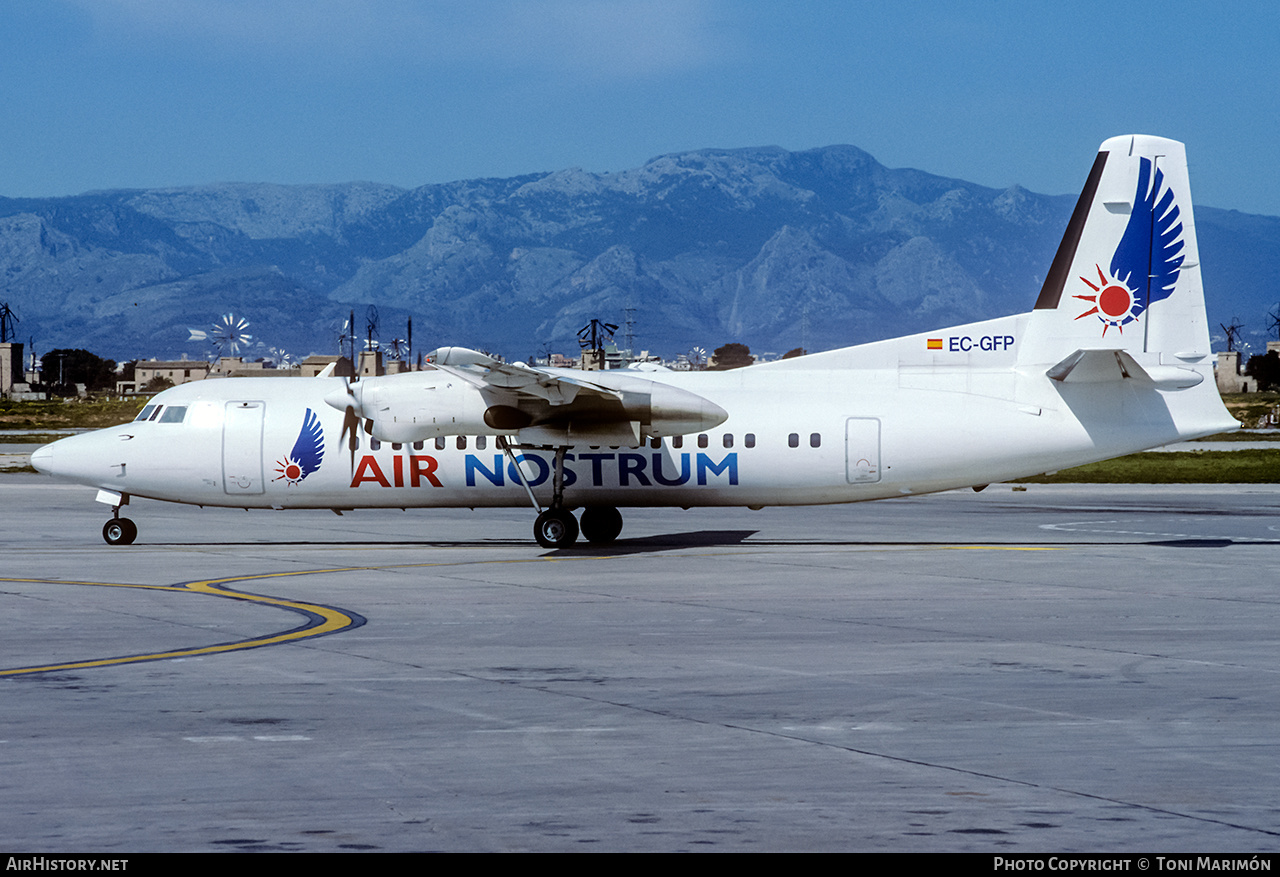 Aircraft Photo of EC-GFP | Fokker 50 | Air Nostrum | AirHistory.net #204878