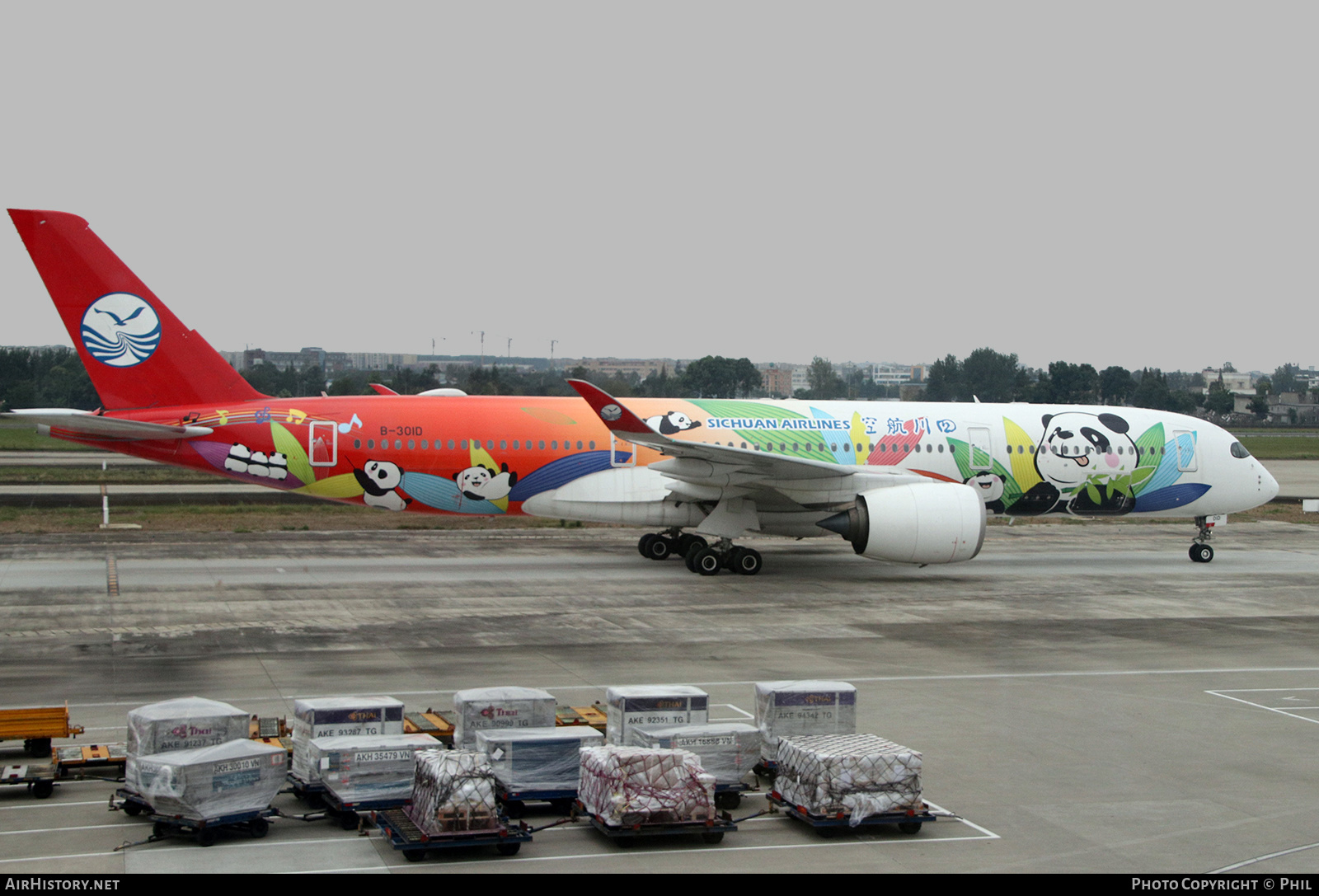 Aircraft Photo of B-301D | Airbus A350-941 | Sichuan Airlines | AirHistory.net #204899