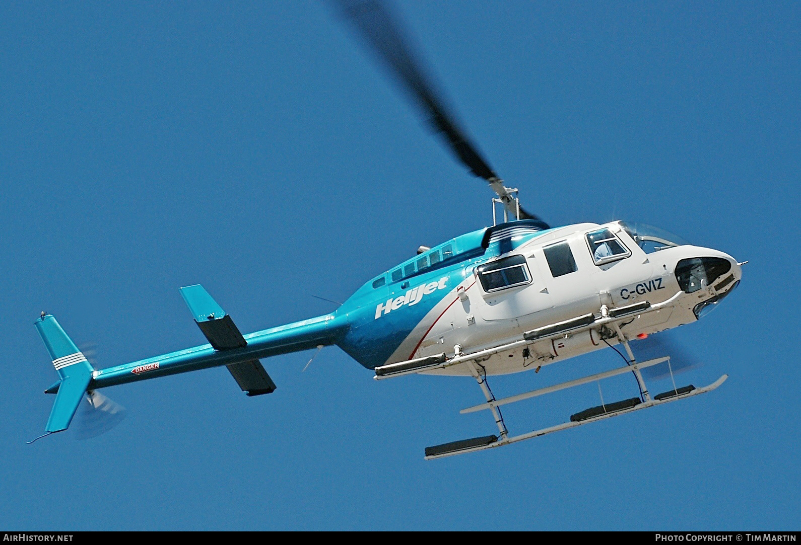 Aircraft Photo of C-GVIZ | Bell 206L-1 LongRanger II | HeliJet | AirHistory.net #204911