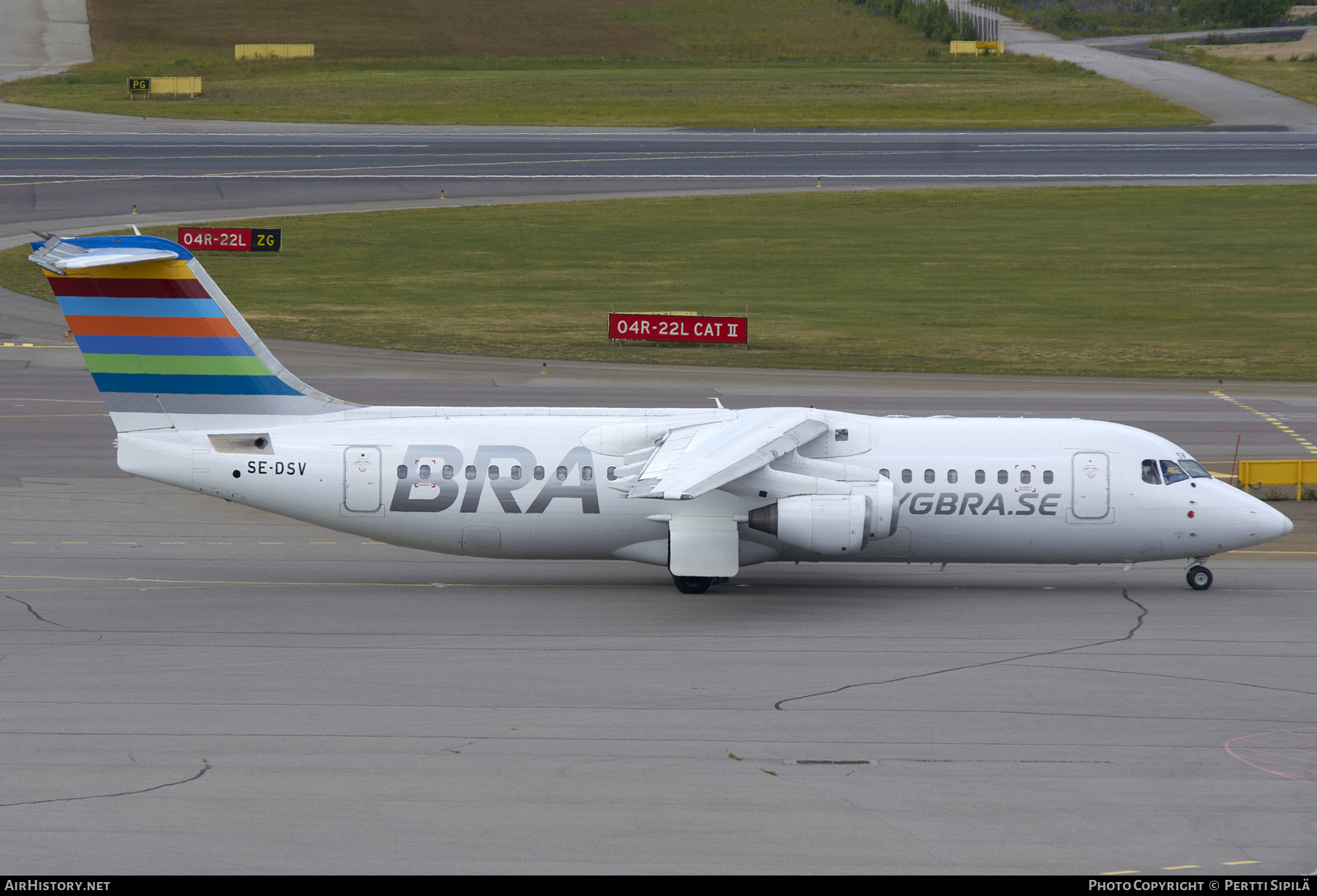 Aircraft Photo of SE-DSV | British Aerospace Avro 146-RJ100 | BRA - Braathens Regional Airlines | AirHistory.net #204915