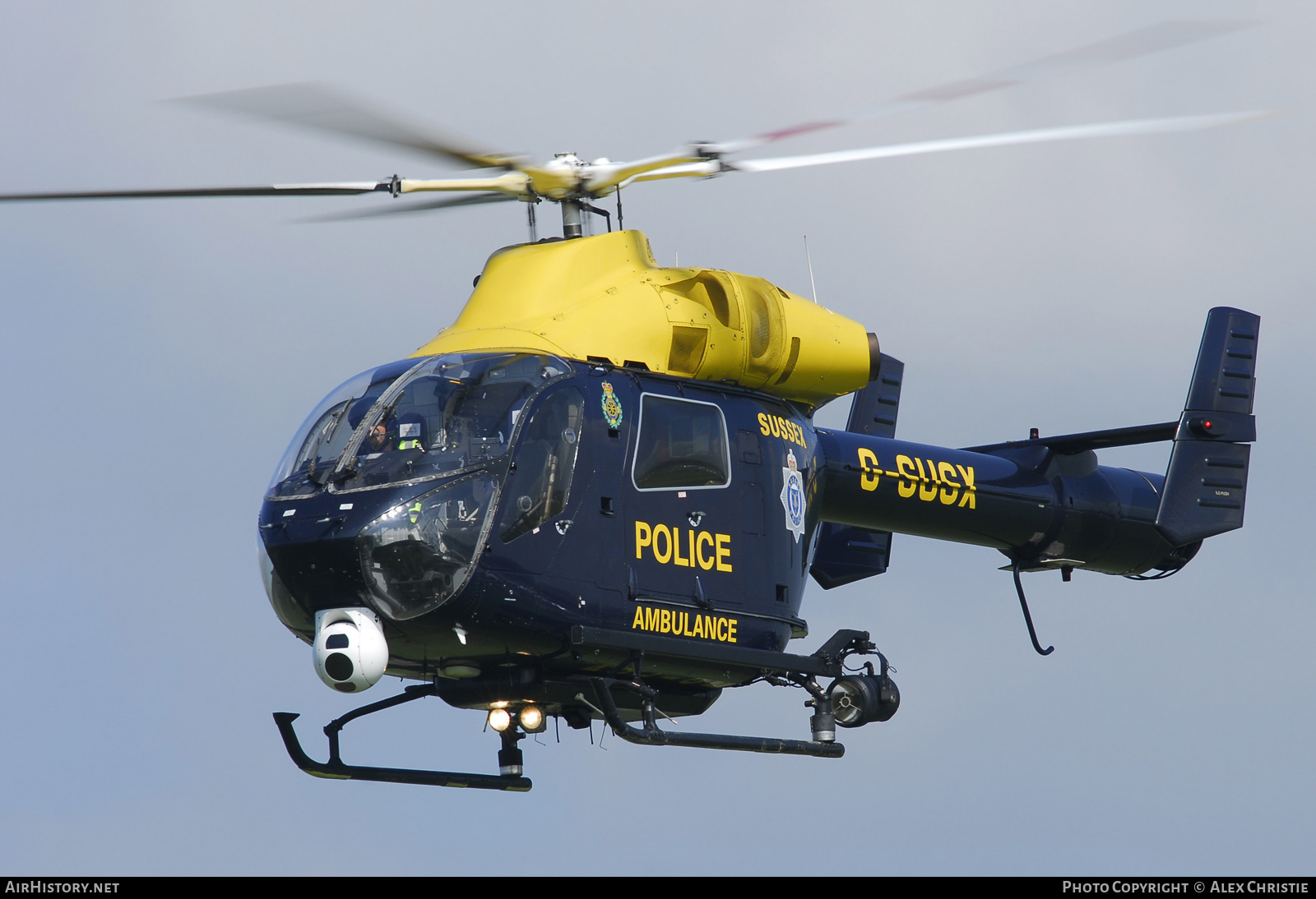 Aircraft Photo of G-SUSX | McDonnell Douglas MD-902 Explorer | Sussex Police Authority | AirHistory.net #204919