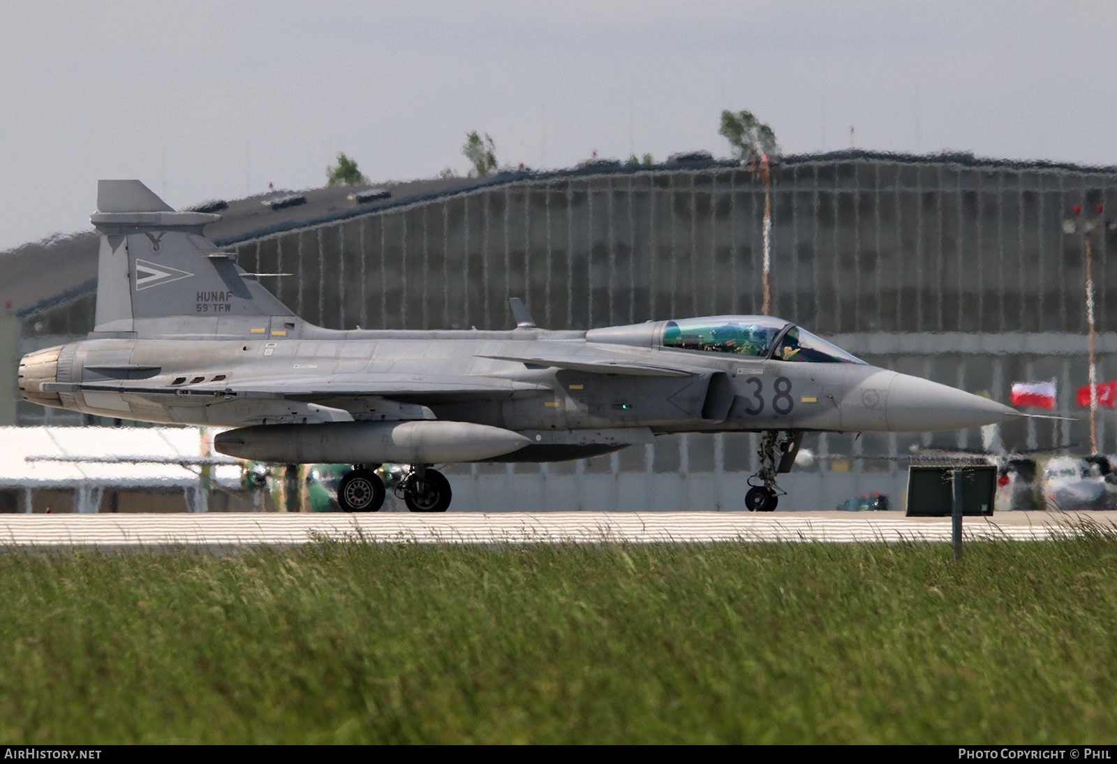 Aircraft Photo of 38 | Saab JAS 39C Gripen | Hungary - Air Force | AirHistory.net #204924