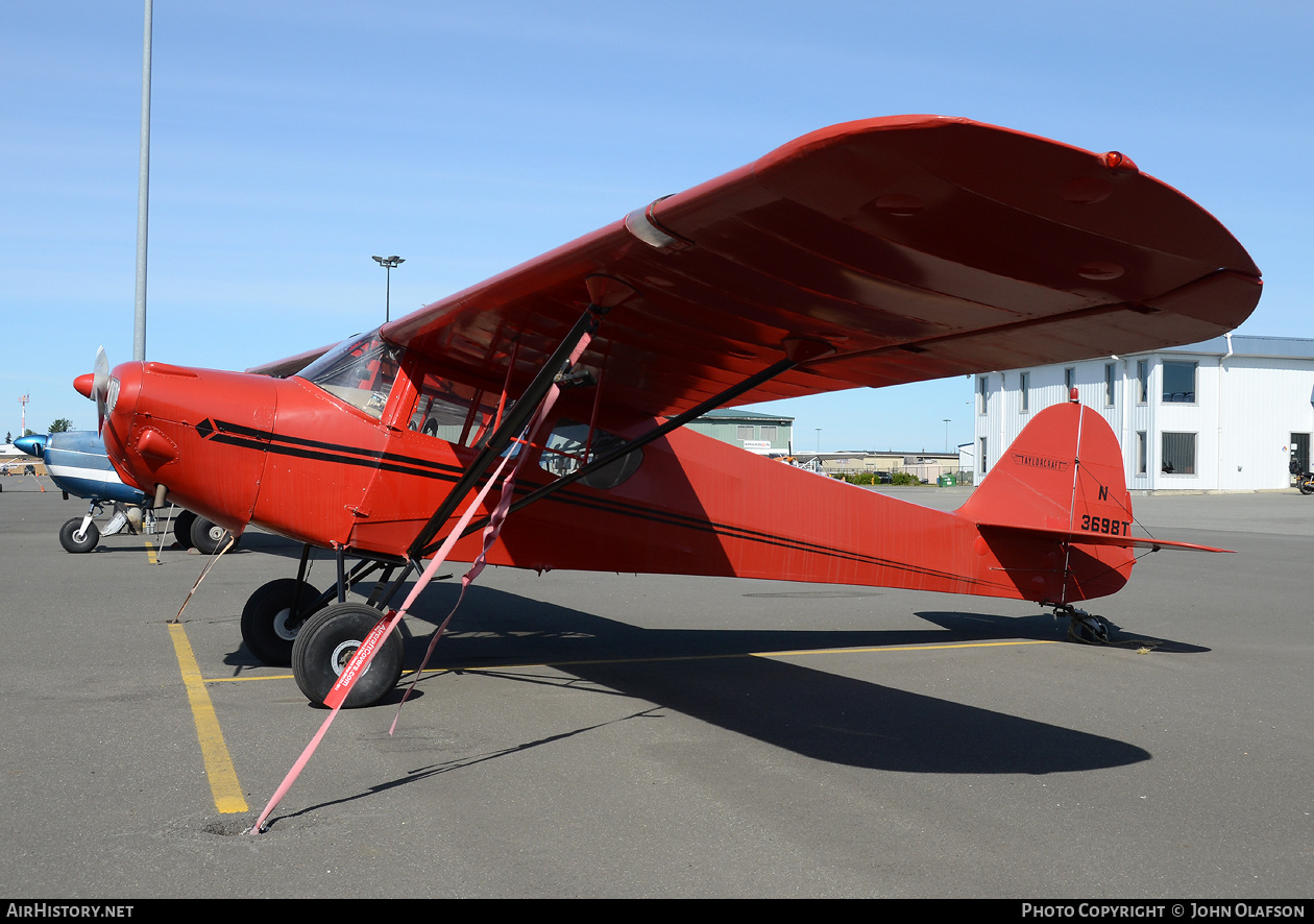 Aircraft Photo of N3698T | Taylorcraft F-19 Sportsman | AirHistory.net #204933