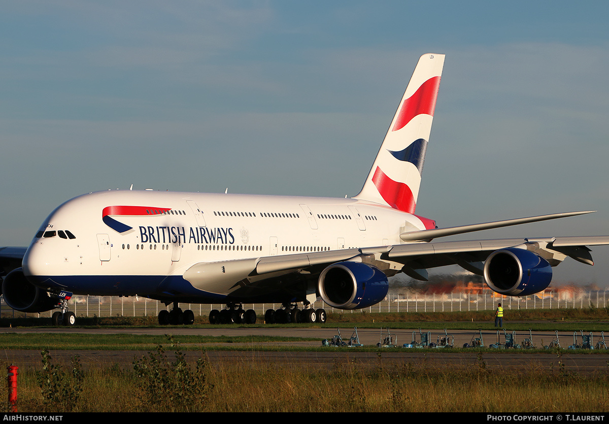 Aircraft Photo of G-XLEH | Airbus A380-841 | British Airways | AirHistory.net #204941