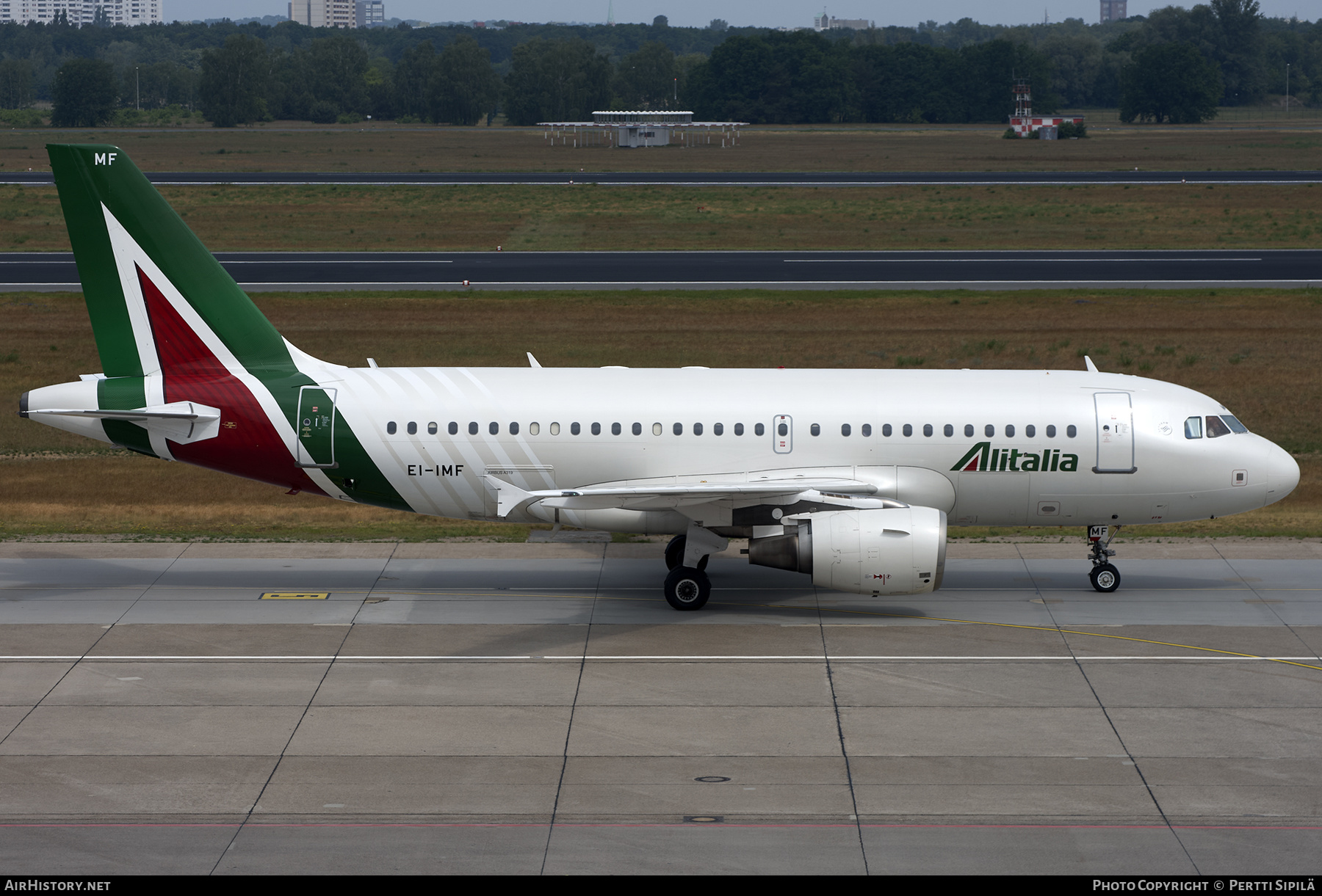 Aircraft Photo of EI-IMF | Airbus A319-112 | Alitalia | AirHistory.net #204950