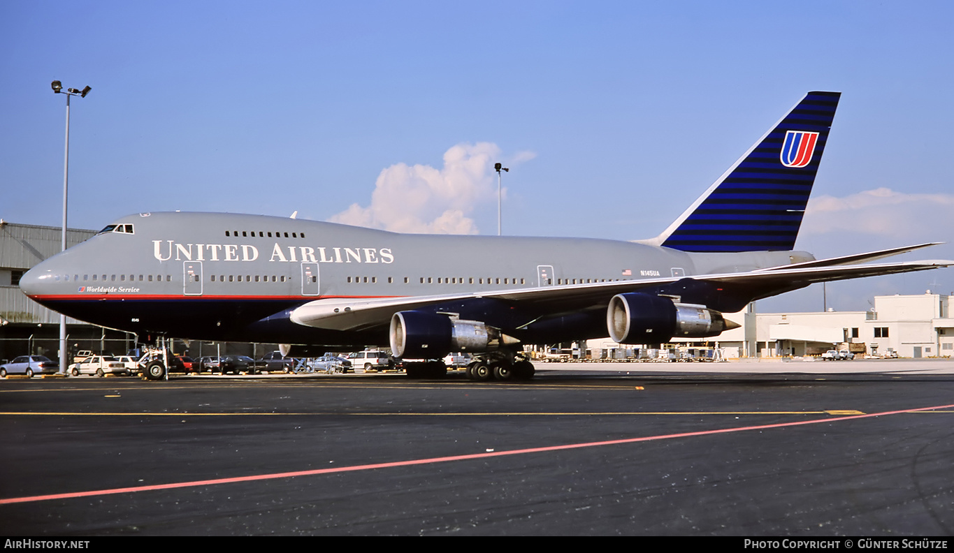 Aircraft Photo of N145UA | Boeing 747SP-21 | United Airlines | AirHistory.net #204967