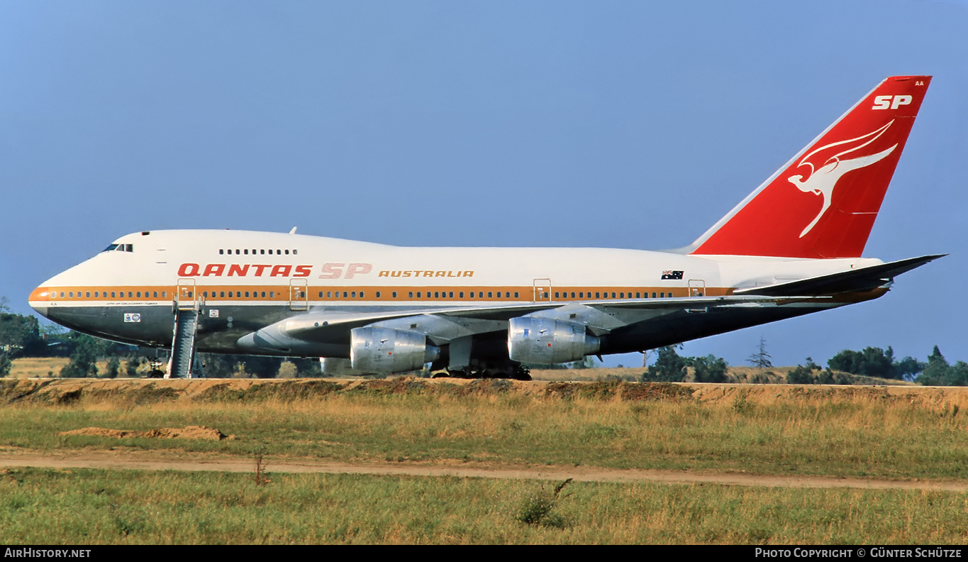Aircraft Photo of VH-EAA | Boeing 747SP-38 | Qantas | AirHistory.net #204968