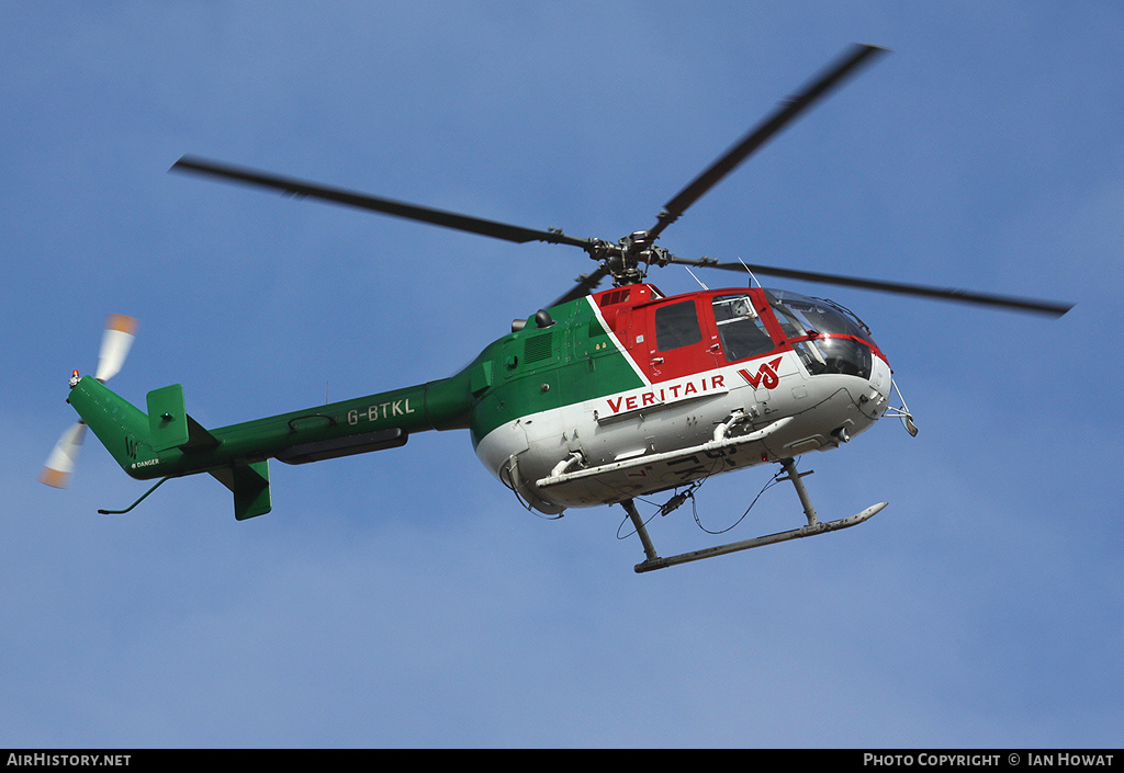 Aircraft Photo of G-BTKL | MBB BO-105DB-4 | Veritair | AirHistory.net #204973