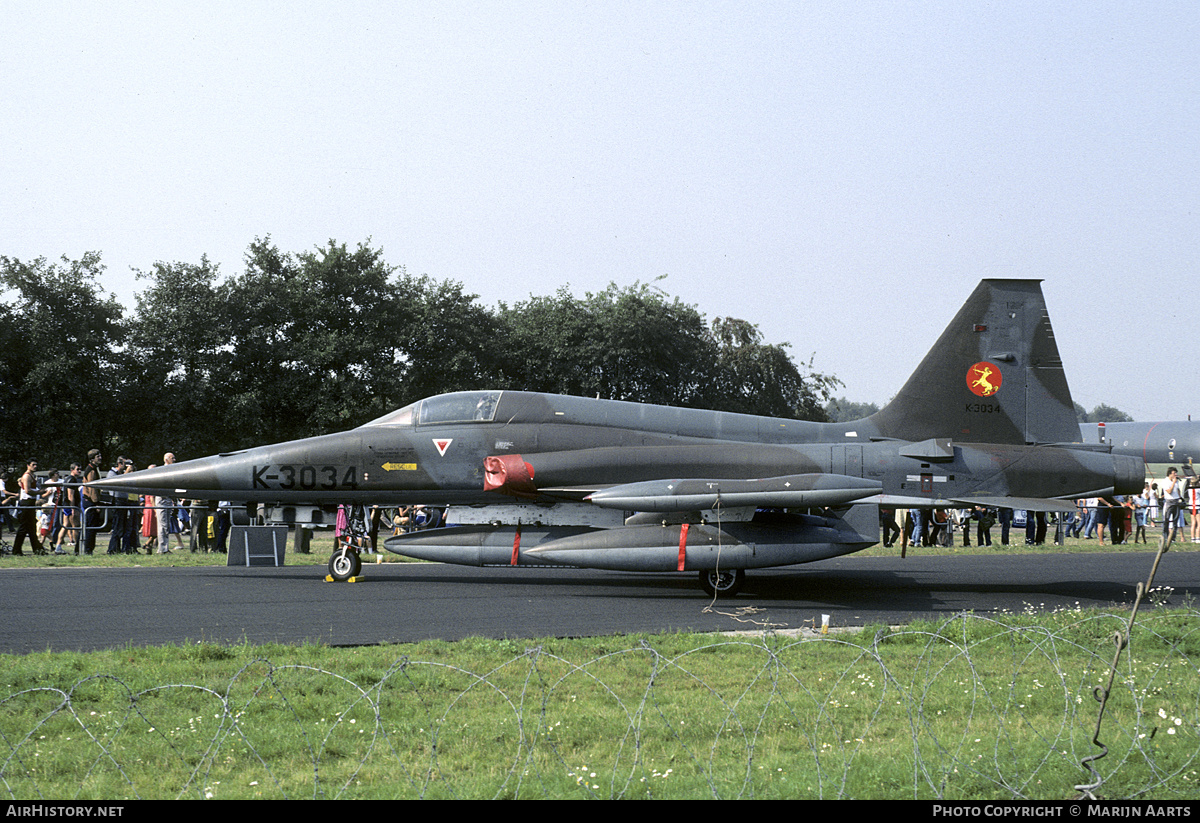 Aircraft Photo of K-3034 | Canadair NF-5A | Netherlands - Air Force | AirHistory.net #205010