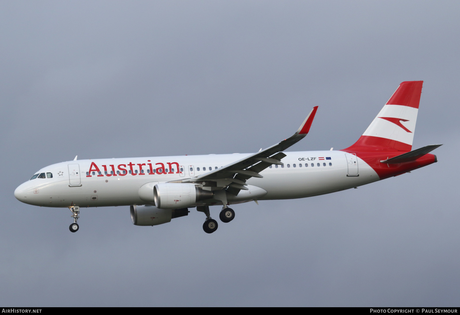 Aircraft Photo of OE-LZF | Airbus A320-214 | Austrian Airlines | AirHistory.net #205017