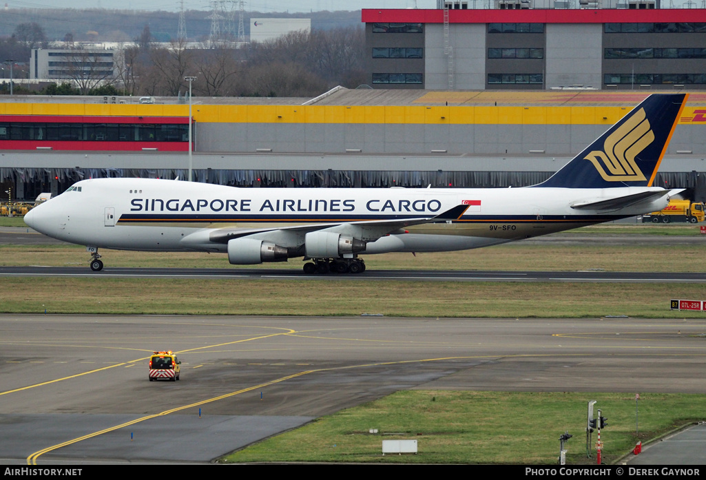 Aircraft Photo of 9V-SFO | Boeing 747-412F/SCD | Singapore Airlines Cargo | AirHistory.net #205018