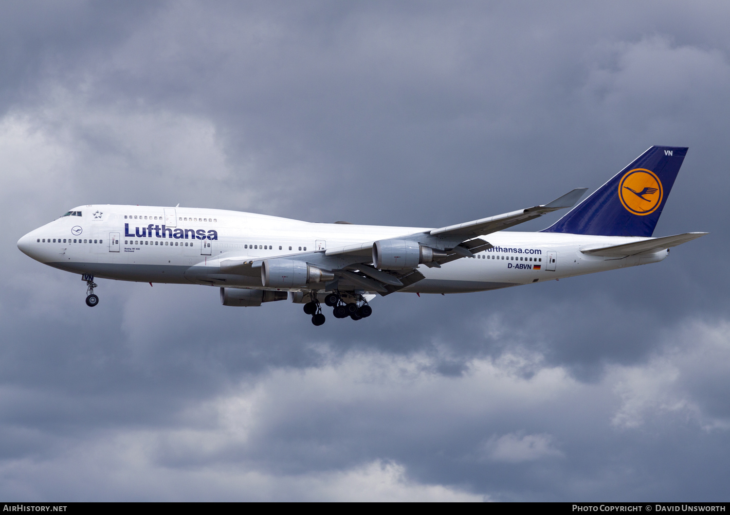 Aircraft Photo of D-ABVN | Boeing 747-430 | Lufthansa | AirHistory.net #205026