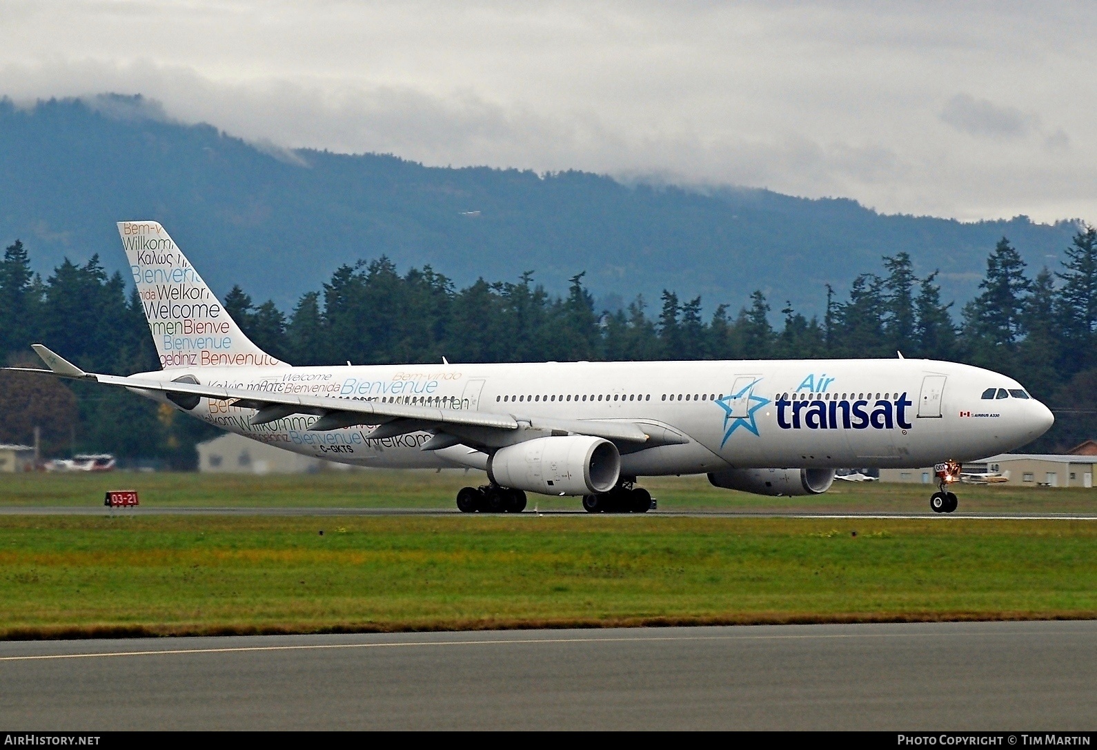 Aircraft Photo of C-GKTS | Airbus A330-342 | Air Transat | AirHistory.net #205027