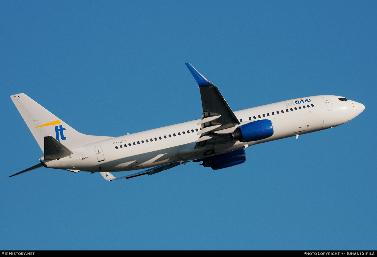 Aircraft Photo of OY-JZJ | Boeing 737-82R | Jettime | AirHistory.net #205033