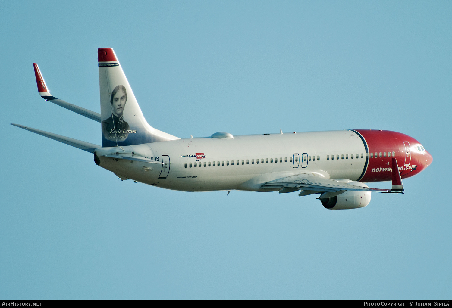Aircraft Photo of EI-FJS | Boeing 737-8JP | Norwegian | AirHistory.net #205035