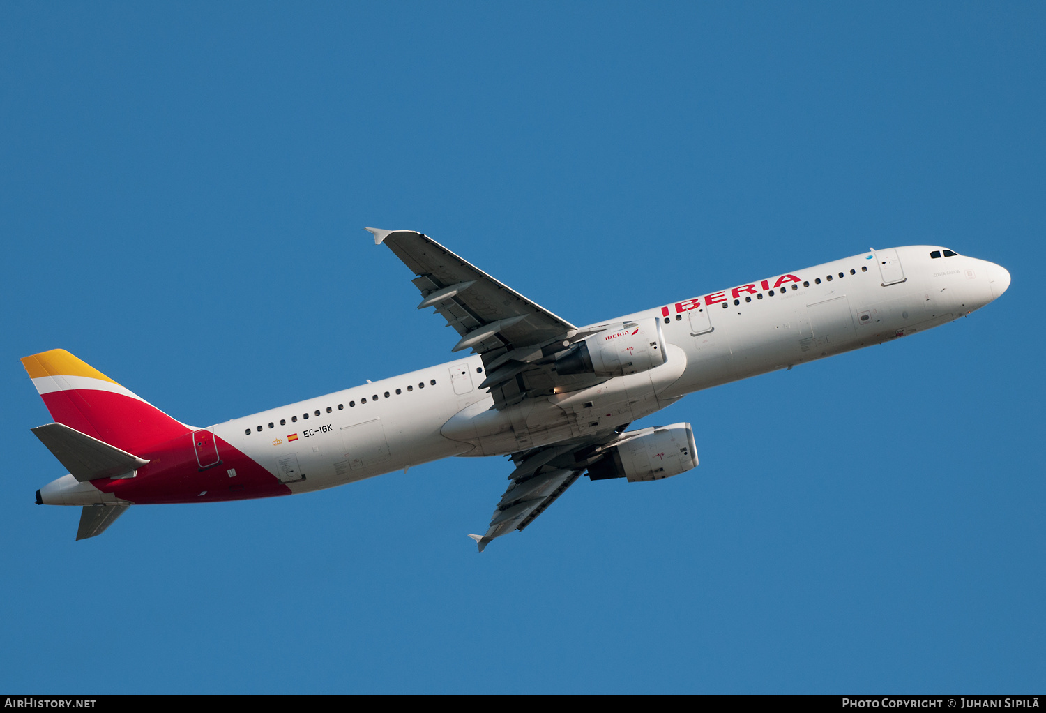 Aircraft Photo of EC-IGK | Airbus A321-213 | Iberia | AirHistory.net #205039