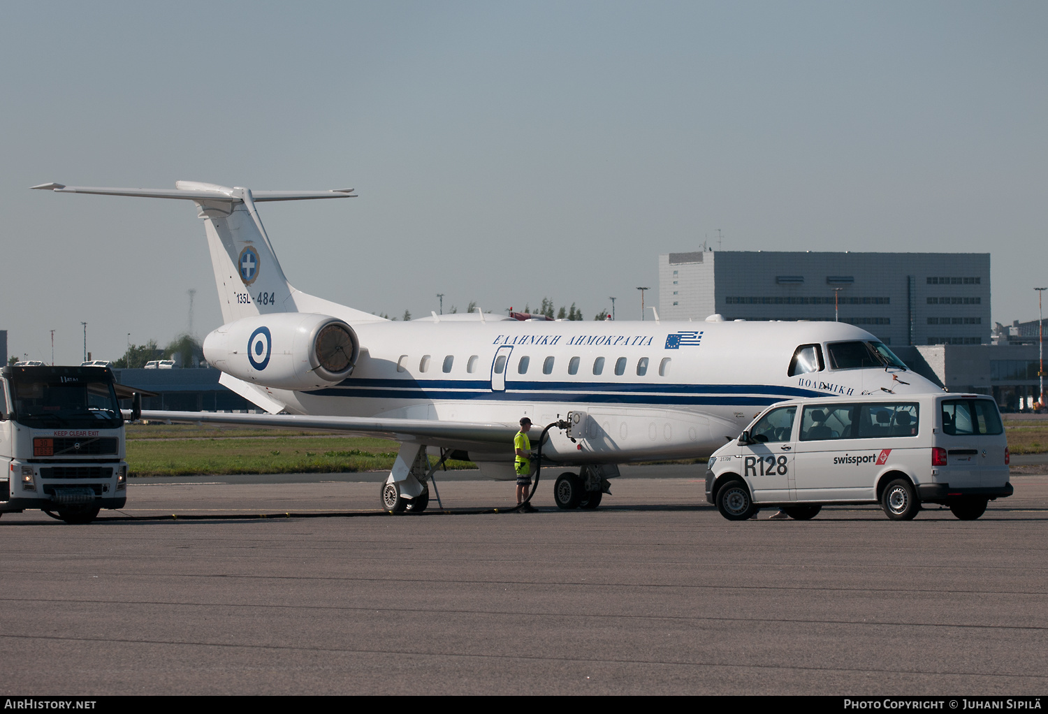 Aircraft Photo of 135L-484 | Embraer Legacy 600 (EMB-135BJ) | Greece - Air Force | AirHistory.net #205048