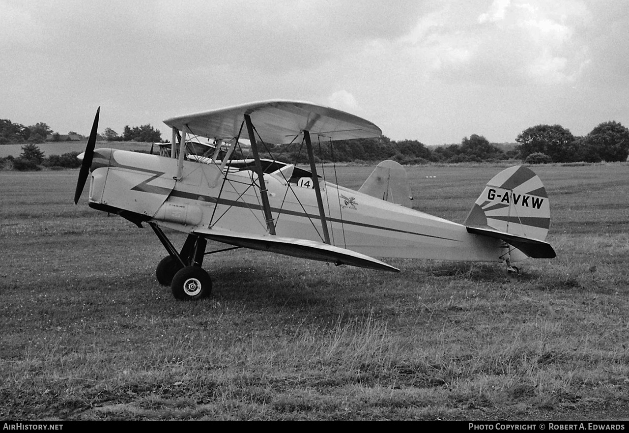 Aircraft Photo of G-AVKW | Stampe-Vertongen SV-4B | AirHistory.net #205050