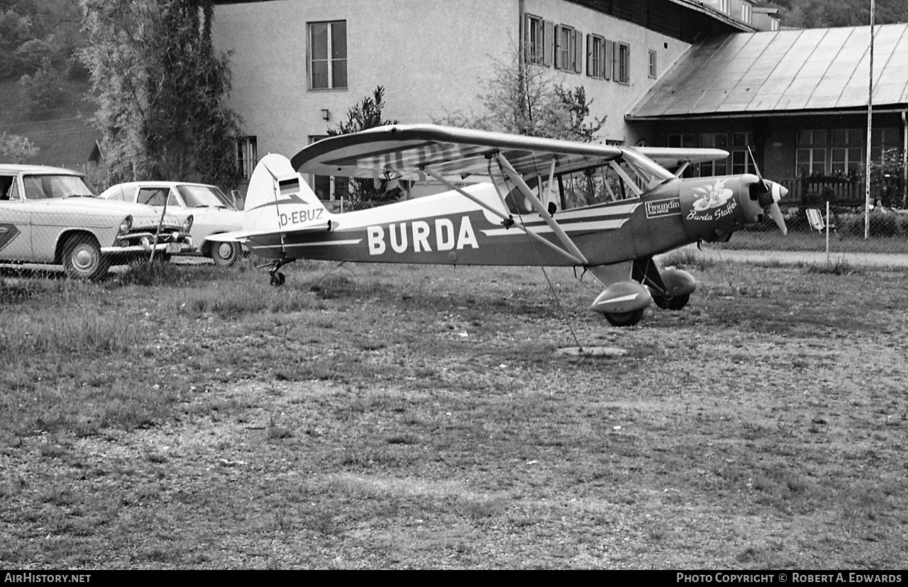 Aircraft Photo of D-EBUZ | Piper PA-18-150 Super Cub | Burda Staffel | AirHistory.net #205054