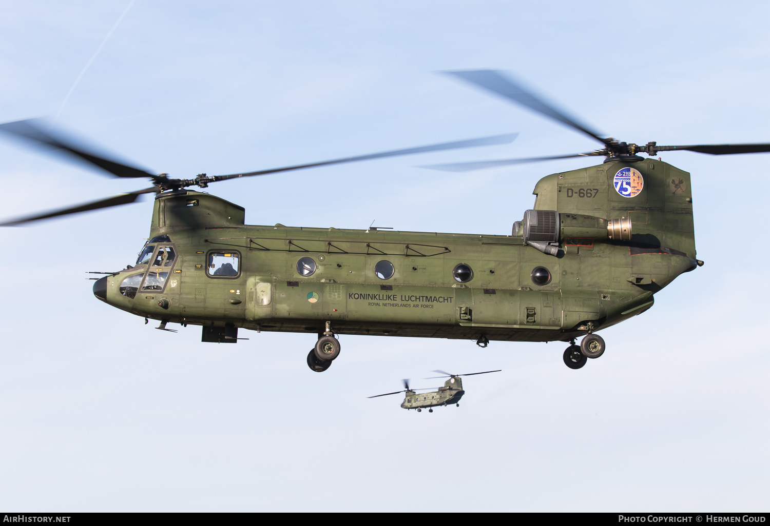 Aircraft Photo of D-667 | Boeing CH-47D Chinook (414) | Netherlands - Air Force | AirHistory.net #205055