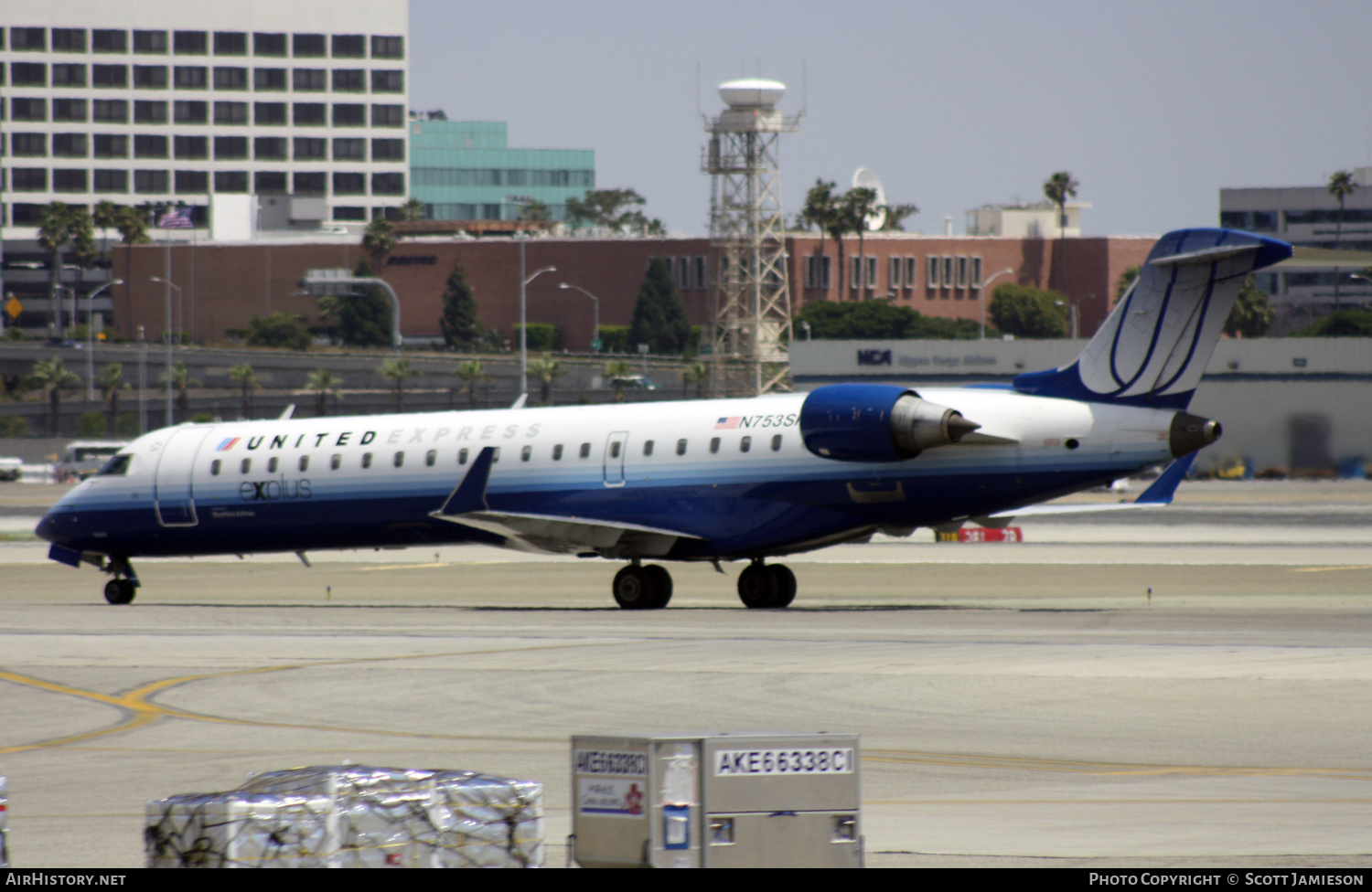 Aircraft Photo of N753SK | Bombardier CRJ-701 (CL-600-2C10) | United Express | AirHistory.net #205081