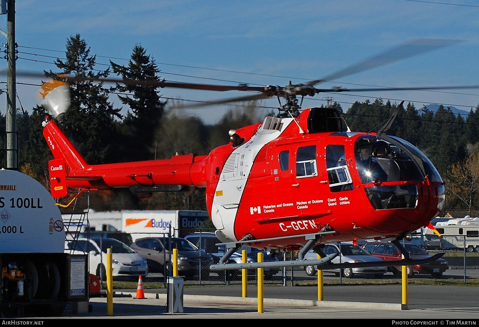 Aircraft Photo of C-GCFN | MBB BO-105S CDN BS-4 | Canadian Coast Guard | AirHistory.net #205094