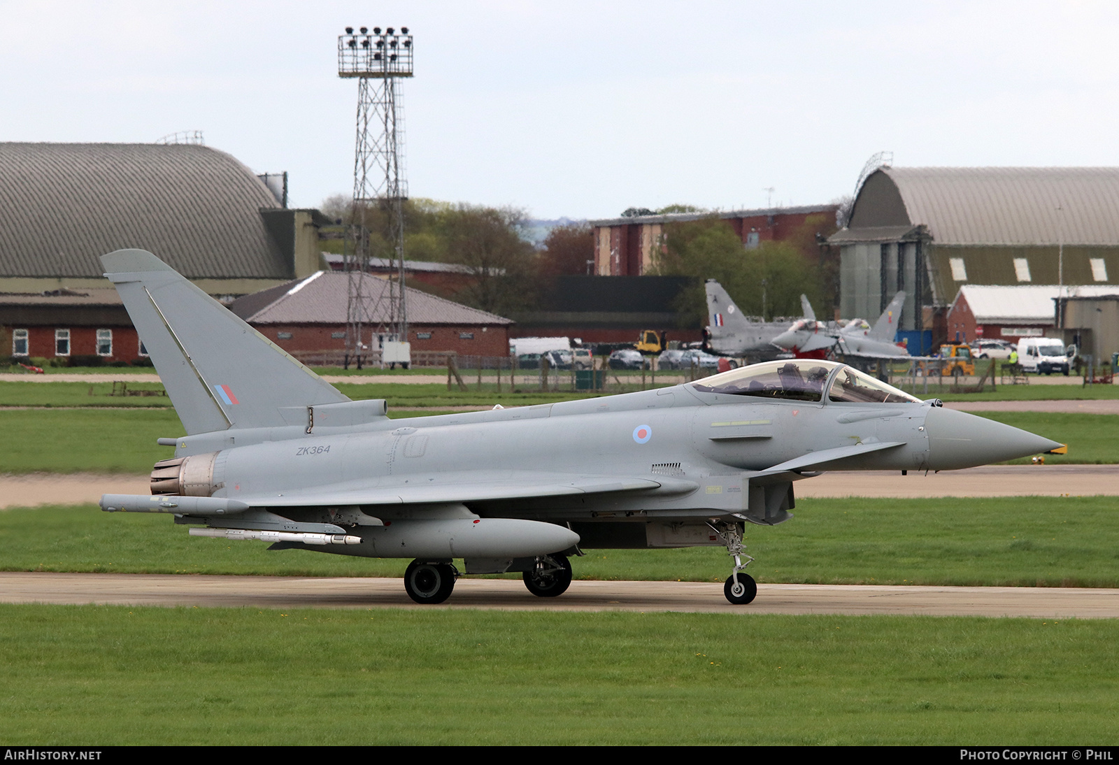 Aircraft Photo of ZK364 | Eurofighter EF-2000 Typhoon FGR4 | UK - Air Force | AirHistory.net #205106