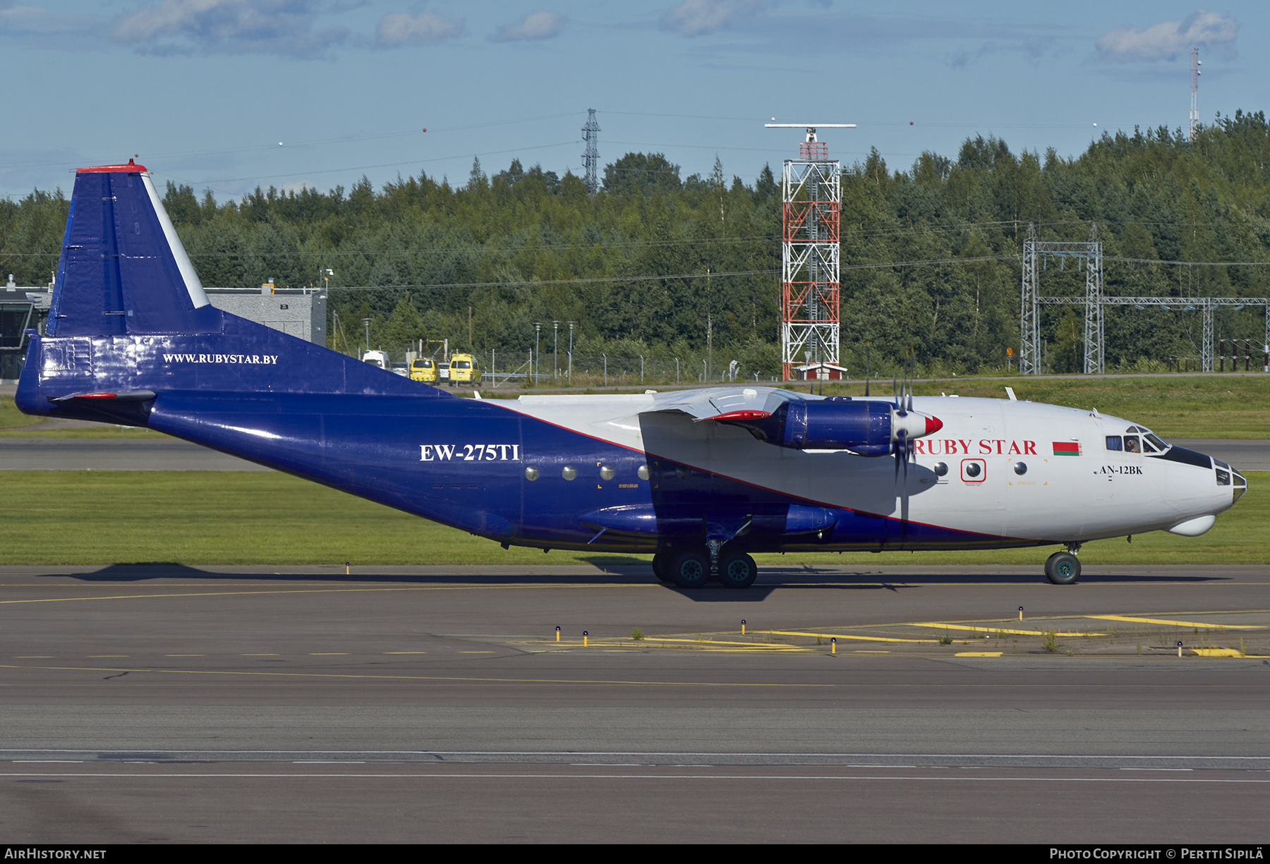 Aircraft Photo of EW-275TI | Antonov An-12BK | Ruby Star Airways | AirHistory.net #205108