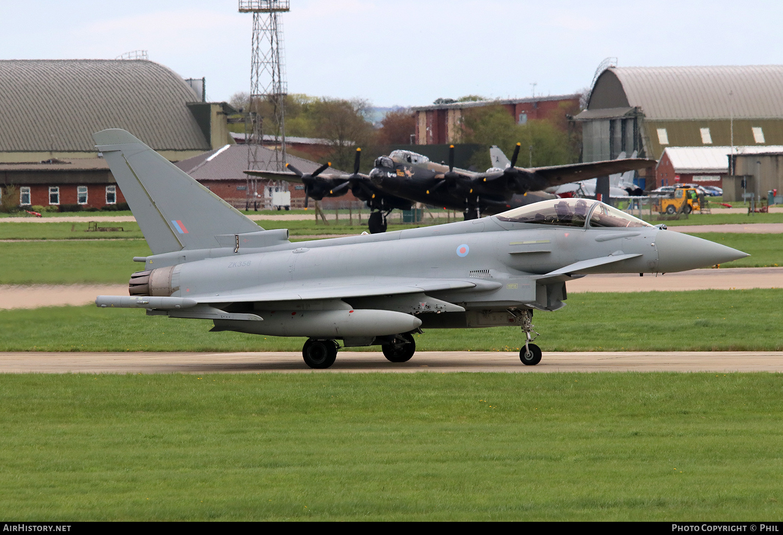 Aircraft Photo of ZK358 | Eurofighter EF-2000 Typhoon FGR4 | UK - Air Force | AirHistory.net #205112