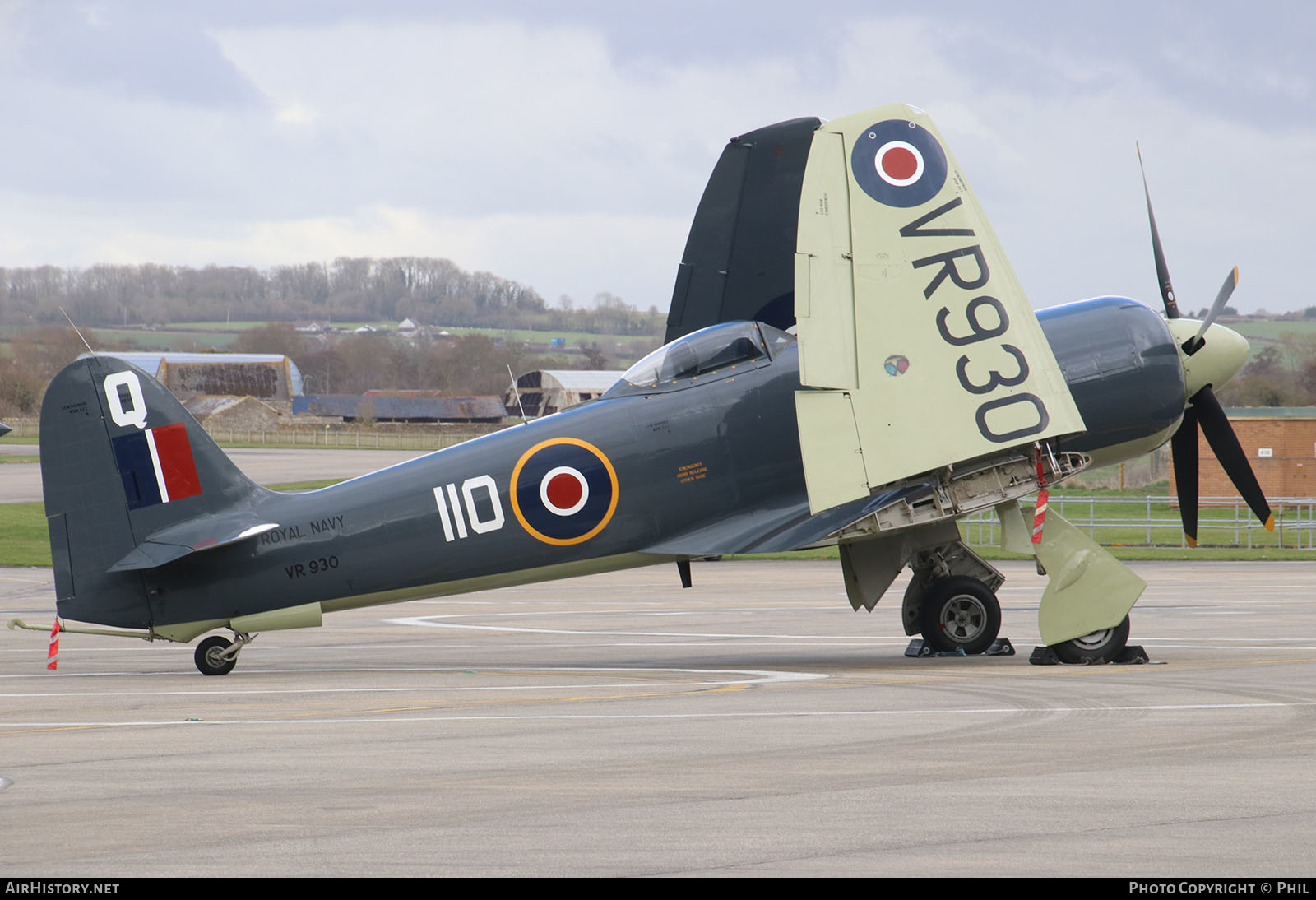 Aircraft Photo of VR930 | Hawker Sea Fury FB11 | UK - Navy | AirHistory.net #205116