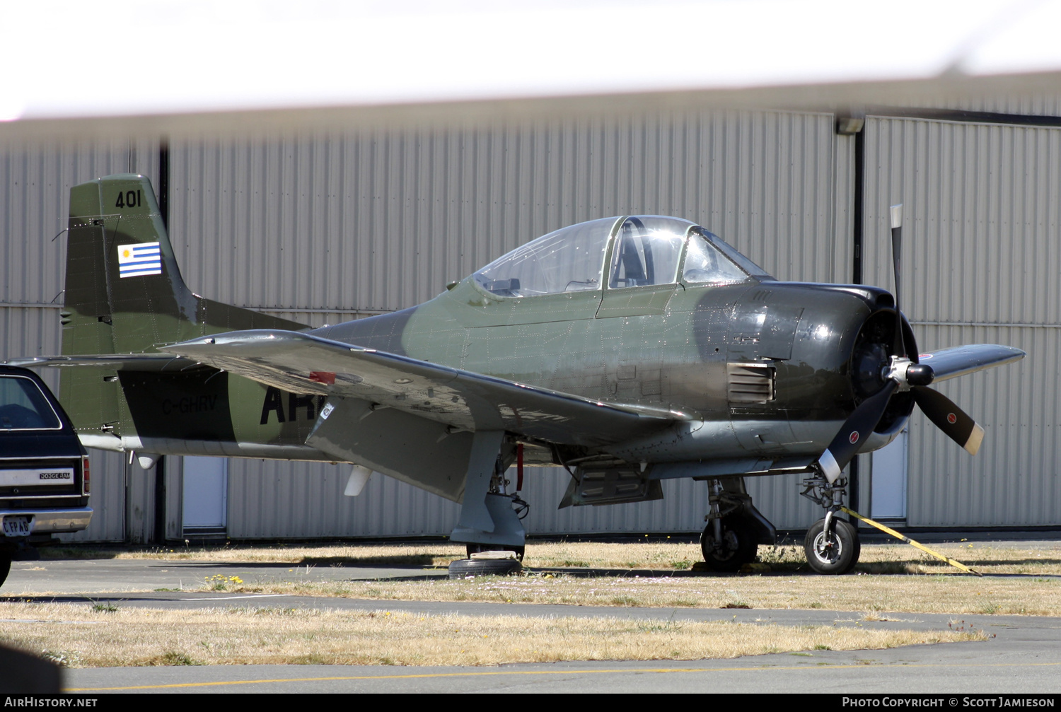 Aircraft Photo of C-GHRV / 401 | North American T-28A Fennec | AirHistory.net #205125