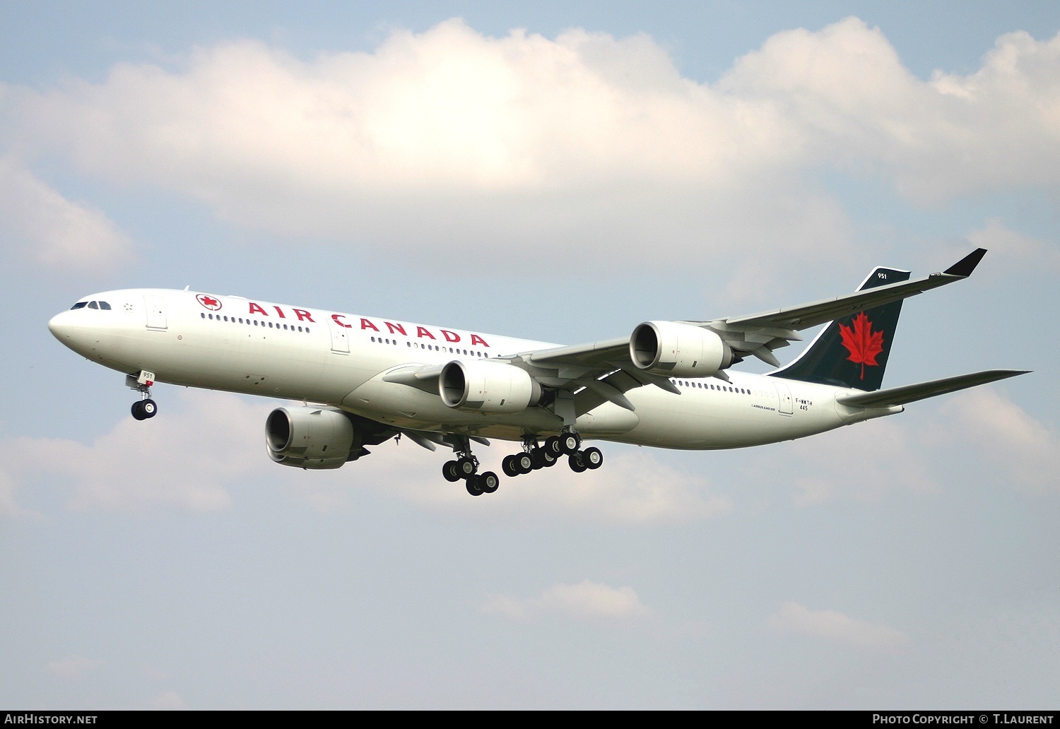 Aircraft Photo of F-WWTH | Airbus A340-541 | Air Canada | AirHistory.net #205130