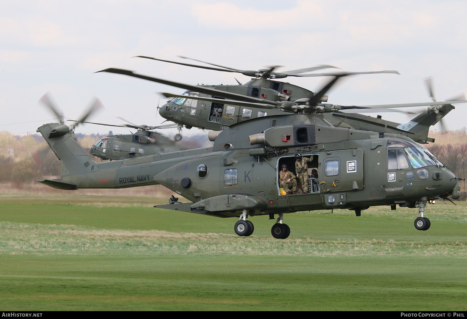 Aircraft Photo of ZJ126 | EHI EH101-411 Merlin HC3 | UK - Navy | AirHistory.net #205141