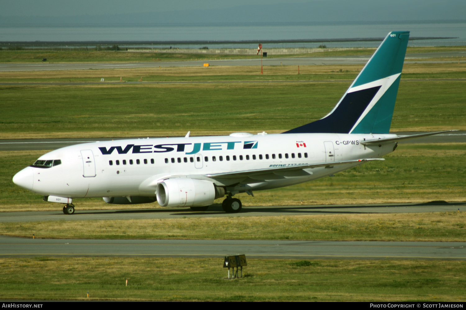 Aircraft Photo of C-GPWS | Boeing 737-6CT | WestJet | AirHistory.net #205147