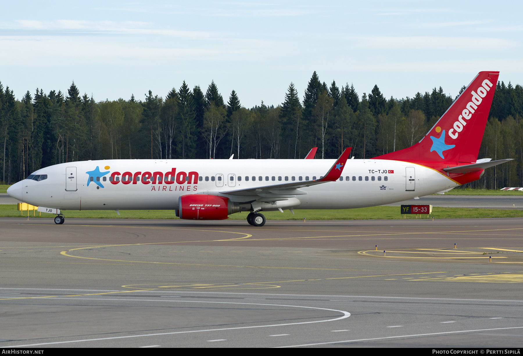 Aircraft Photo of TC-TJO | Boeing 737-86N | Corendon Airlines | AirHistory.net #205148