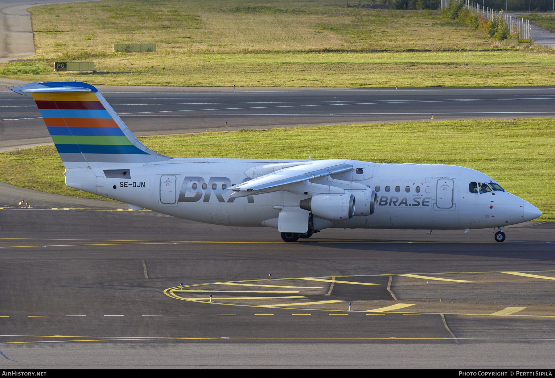 Aircraft Photo of SE-DJN | British Aerospace Avro 146-RJ85 | BRA - Braathens Regional Airlines | AirHistory.net #205151