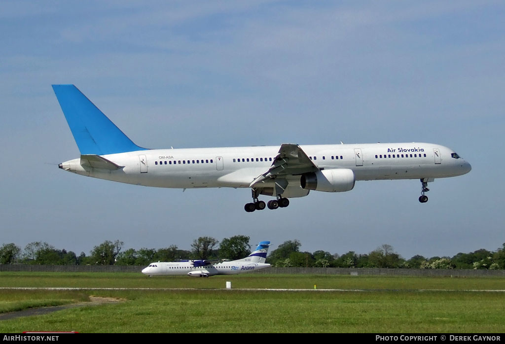 Aircraft Photo of OM-ASA | Boeing 757-236 | Air Slovakia | AirHistory.net #205165