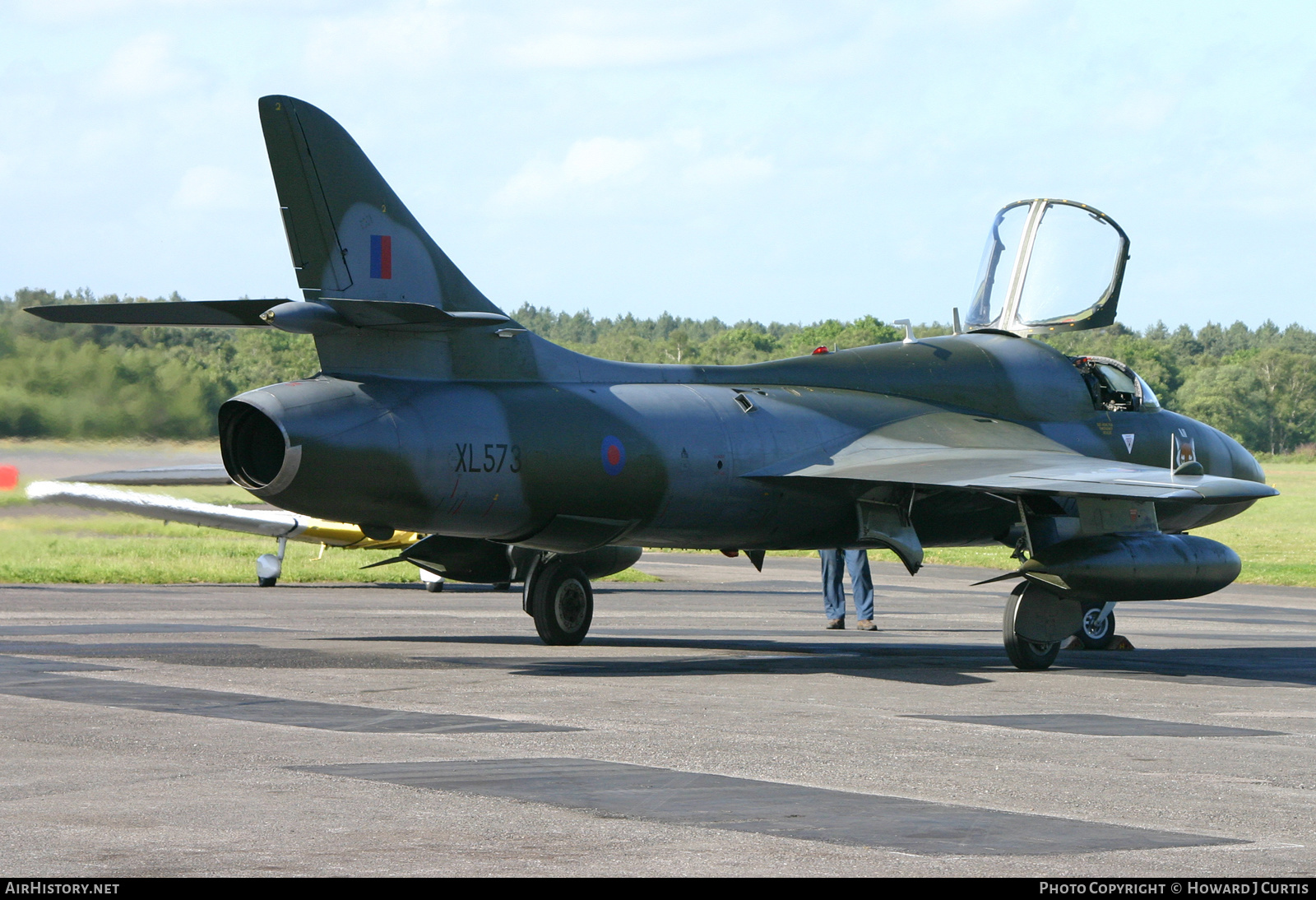 Aircraft Photo of G-BVGH / XL573 | Hawker Hunter T7 | UK - Air Force | AirHistory.net #205170